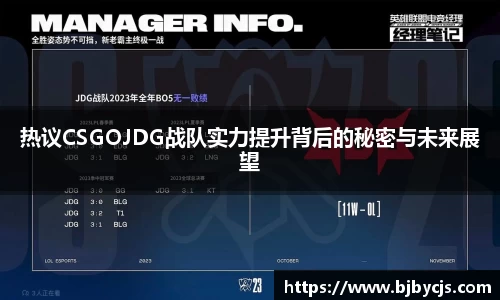 热议CSGOJDG战队实力提升背后的秘密与未来展望
